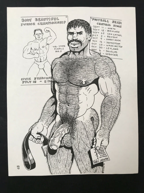 Original The Hun Print - Bill Schmeling 